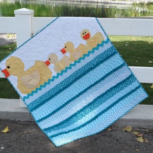 Lucky Ducks Baby Quilt Pattern
