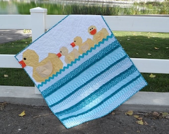 Lucky Ducks Baby Quilt Pattern