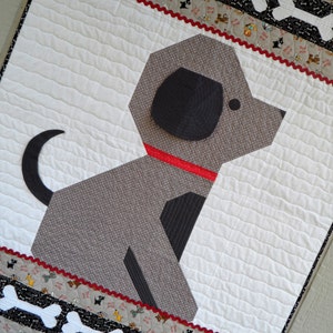 Give a Dog a Bone Puppy Baby Quilt Pattern