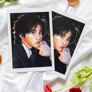 Stray Kids Han Jisung &quot;Alien&quot;, Galaxy Series, Art Print/Poster, A5, Skz, STAY, Kpop, Wall Art
