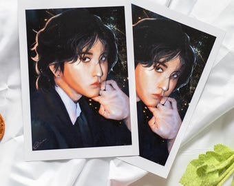 Stray Kids Han Jisung "Alien", Galaxy Series, Art Print/Poster, A5, Skz, STAY, Kpop, Wall Art