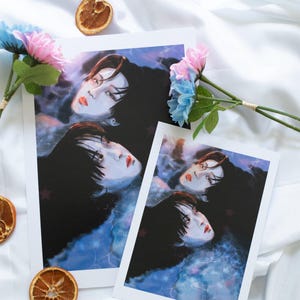Lee Wis and Han Stray Kids Art Print/Poster, Minsung, Fanart, Matt A5 A4, K-Pop, Geschenk, STAY