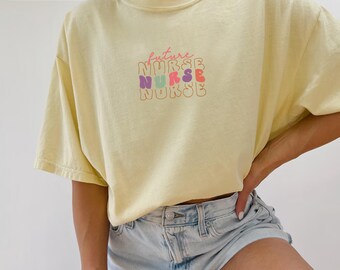Embroidered Future Nurse Sweatshirt, Future Healthcare Worker, Nursing Student Sweatshirt, Future Nurse Gift, Future RN Sweatshirt