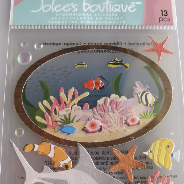 Jolees Sticker Aquarium