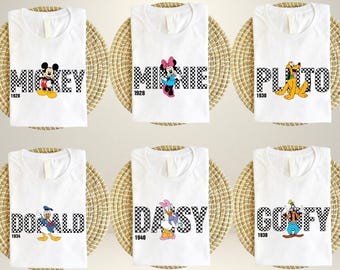 Disney Mickey and Friends Shirt, Matching Disney Shirt, Classic Mickey Shirt, Kids Minnie Shirt, Family Disney Trip Shirt, Baby Disney Shirt