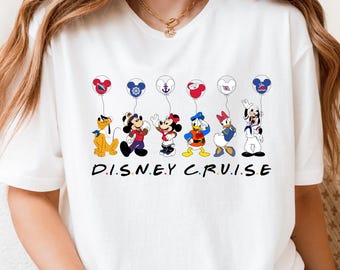 Disney Cruise Shirt, Mickey and Friends, Mickey & Friends Matching Family Vacation Tee, Kids Mickey and Co Cruise Shirt, Mickey Cruise Shirt