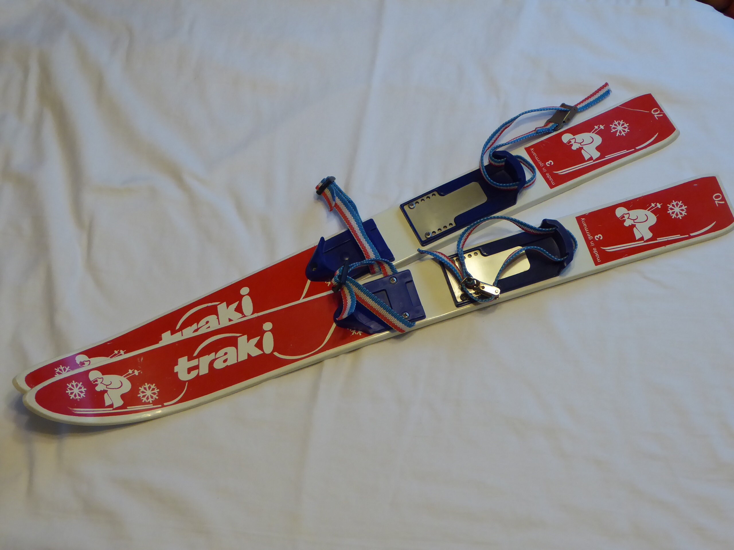 Vintage Traki Kid's Skis Made in Germany | Etsy España