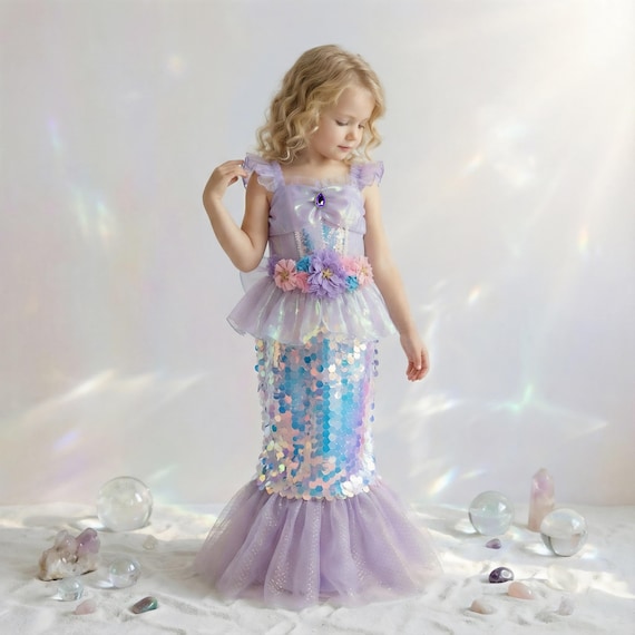 Under the Sea Mermaid Princess Dress up Set - Etsy