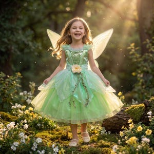 Enchanted Forest Fairy Pixie Princess Dress Up Set