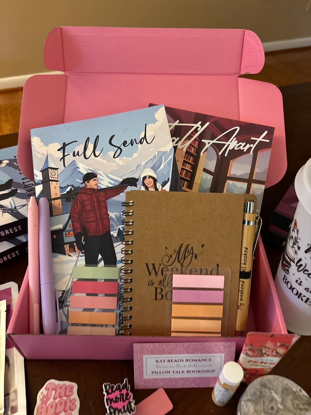 Date With a Book Box: Full Send & Fall Apart by Dakota Forest Romance ...