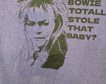 David Bowie Labyrinth Jareth the Goblin King t-shirt