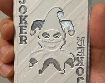 Steel Joker - Balatro Joker 3D Printing Physical Card - Etsy Canada