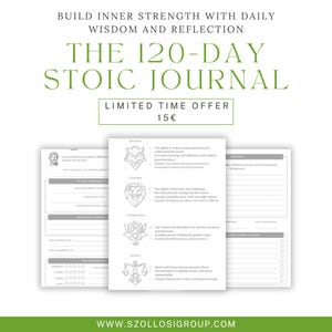 The 120-Day Stoic Journal, daily quotes
