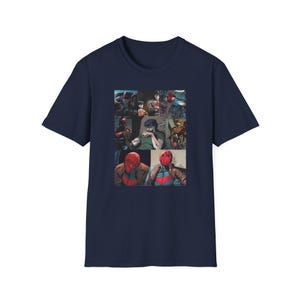 Red Hood/Jason Todd Retro Collage Unisex T-Shirt, DC Comics Fans Gift, Superhero Shirt, Geek Apparel, Comic Book Clothing, Retro Graphic Tee image 8