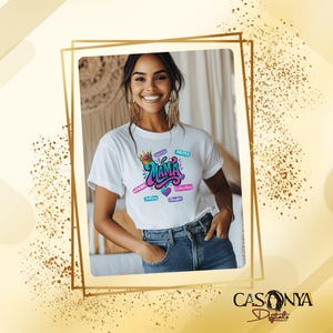 Mama Graffiti PNG: Crown Queen Sublimation File (Digital Download)