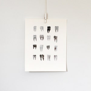 Symbolic Teeth, 8x10 print