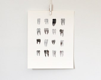 Symbolic Teeth, 8x10 print