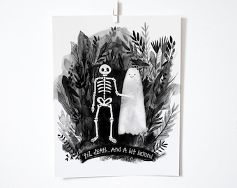 Til Death and a Bit Beyond, print