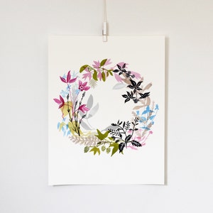 Harmony Wreath Print