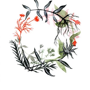 Healing Wreath, print image 3