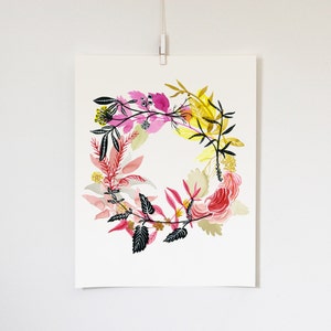 Energy Wreath Print