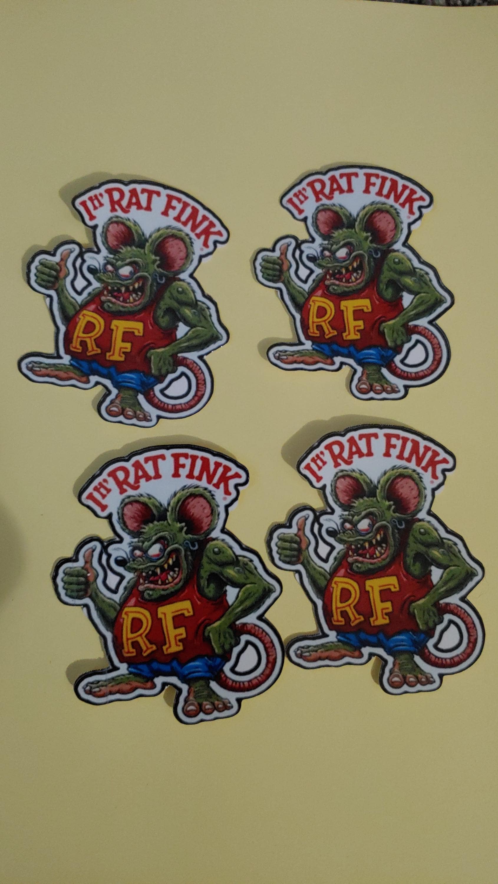 Rat Fink Sticker Bundle - Etsy, image size:1690x3000