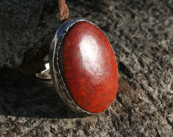 Handmade Sonora Sunrise Sterling Silver Ring - Size 6