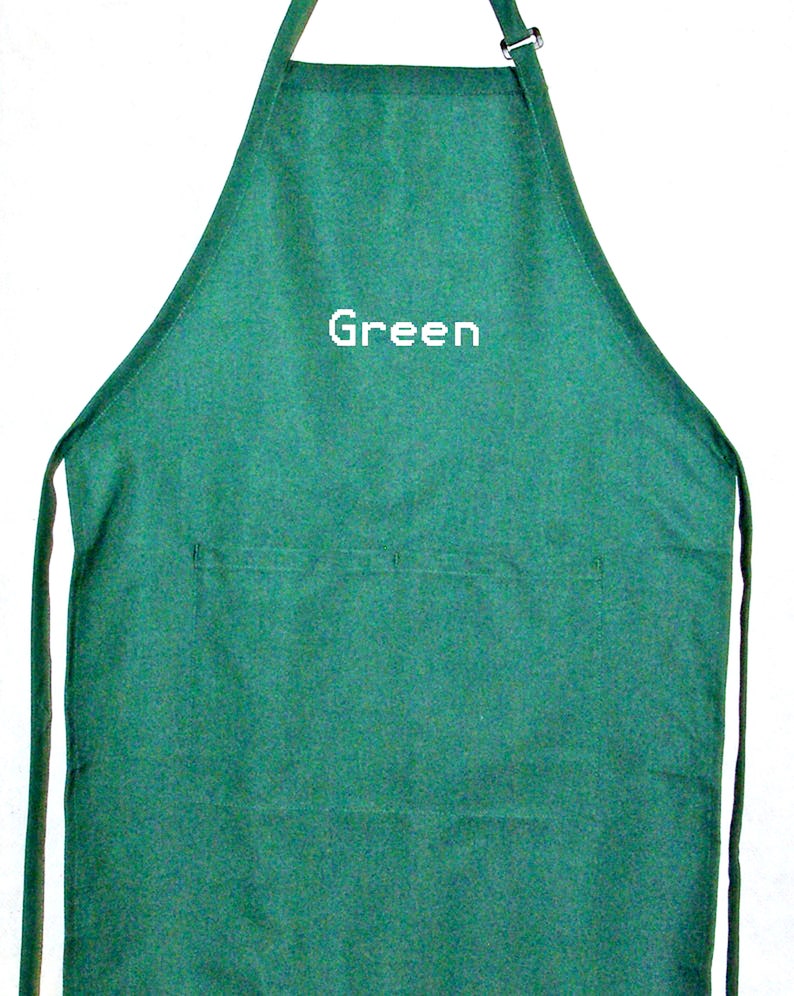 Steak Man Apron, Man, Myth, Legend, Custom Personalized Birthday Gift, For Boss, Dad, Husband, Papa, Lover, Partner, Ships TODAY, AGFT 233 Green 28-32" Long