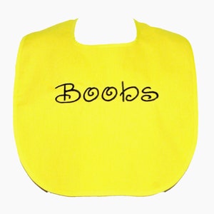 Sexy Boob Bib, Funny Adult Bib, Titties, Protector, Boobies, Breast