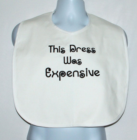 Adult Bib Bride And Groom Funny Bridal Gag Gift Expensive Etsy