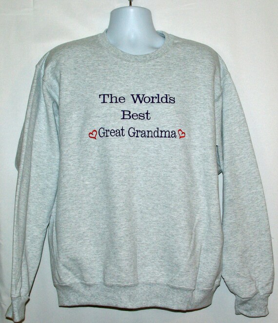 best grandma sweatshirt