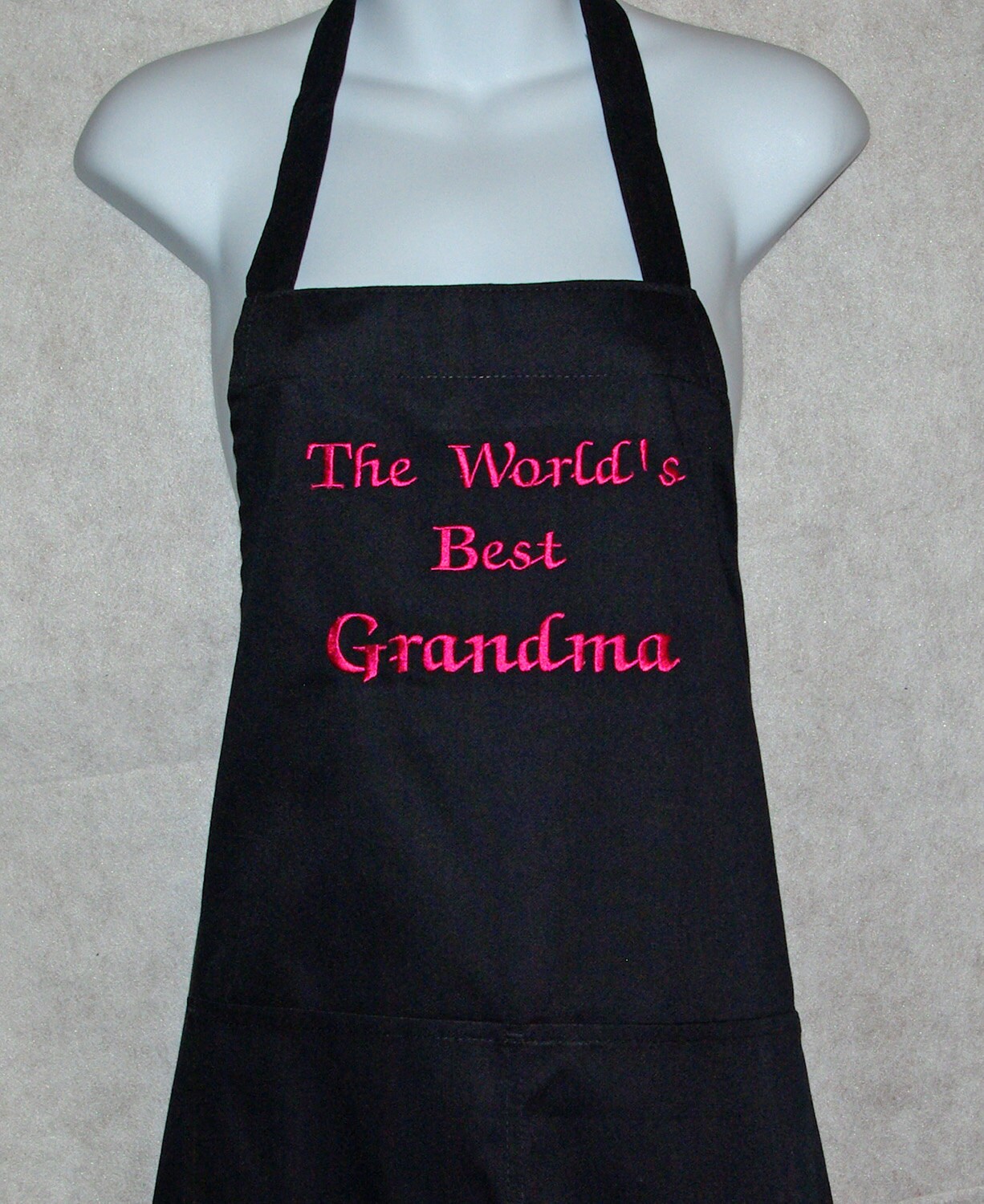 Grandma's Kisses - Personalized Apron With Pocket