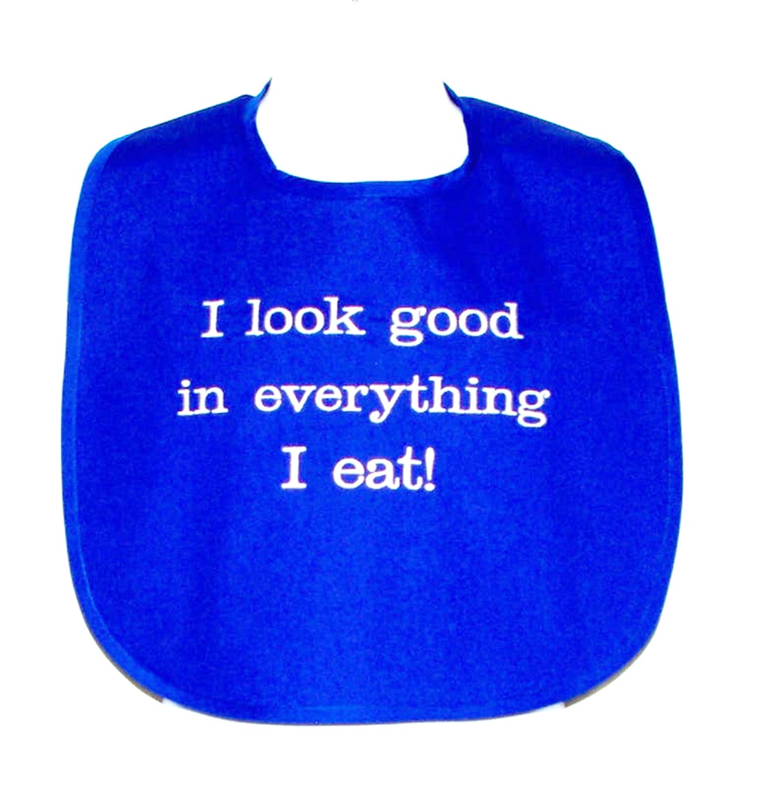 Funny Adult Bib Look Good Eat Everything Gag Gift Exchange Etsy