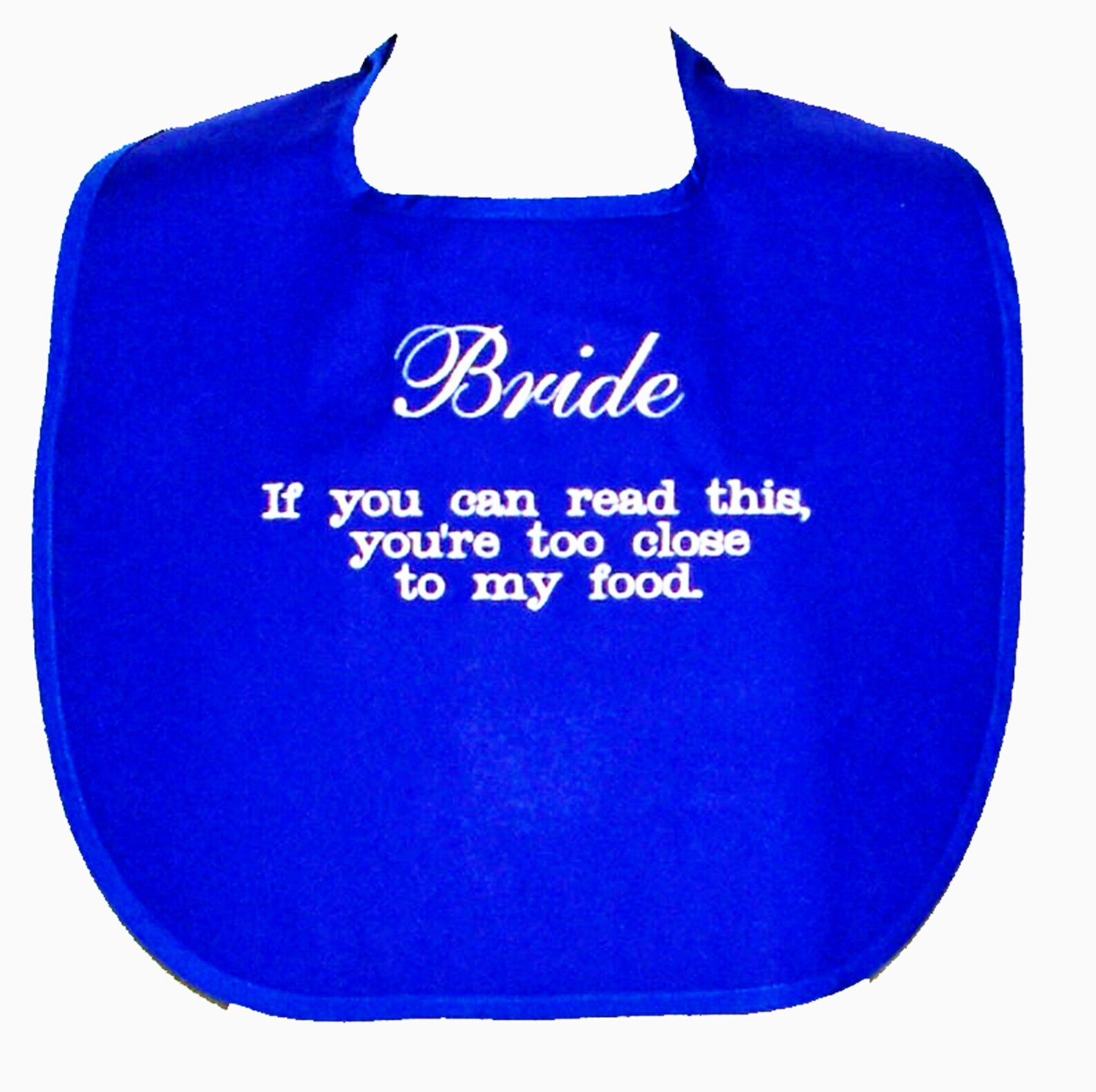 Funny Adult Bib For Groom Too Close To Food Bridal Shower Etsy