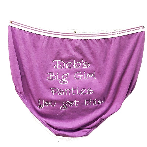 Big Girl Panties Etsy