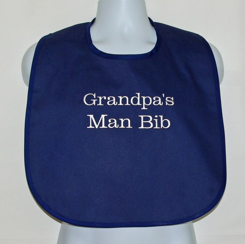 Grandpa Bib Funny Man Bib Custom Personalized Adult Bib New Etsy