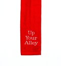 Funny Bowling Towel, Up Your Alley, Custom Personalized Gag Gift Team For Bowler Friend, Dad, Papa, Grandpa, Poppy, Boss, Ships AGFT 740