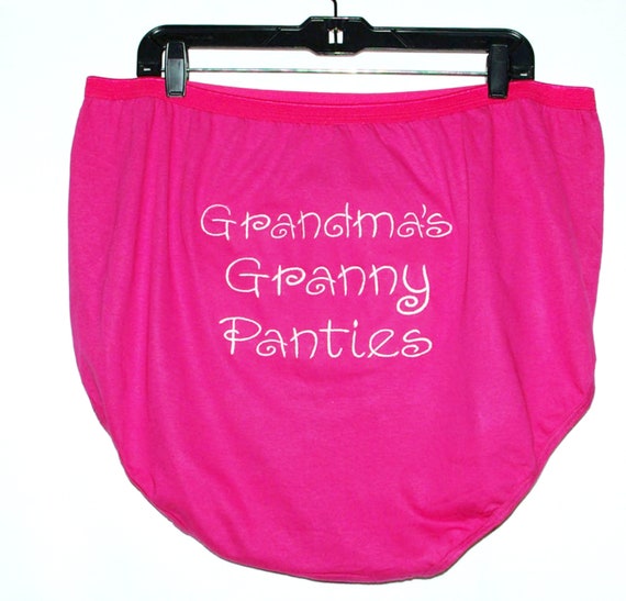 Granny Panties, Funny Custom Personalized Cotton Gag Gift Exchange