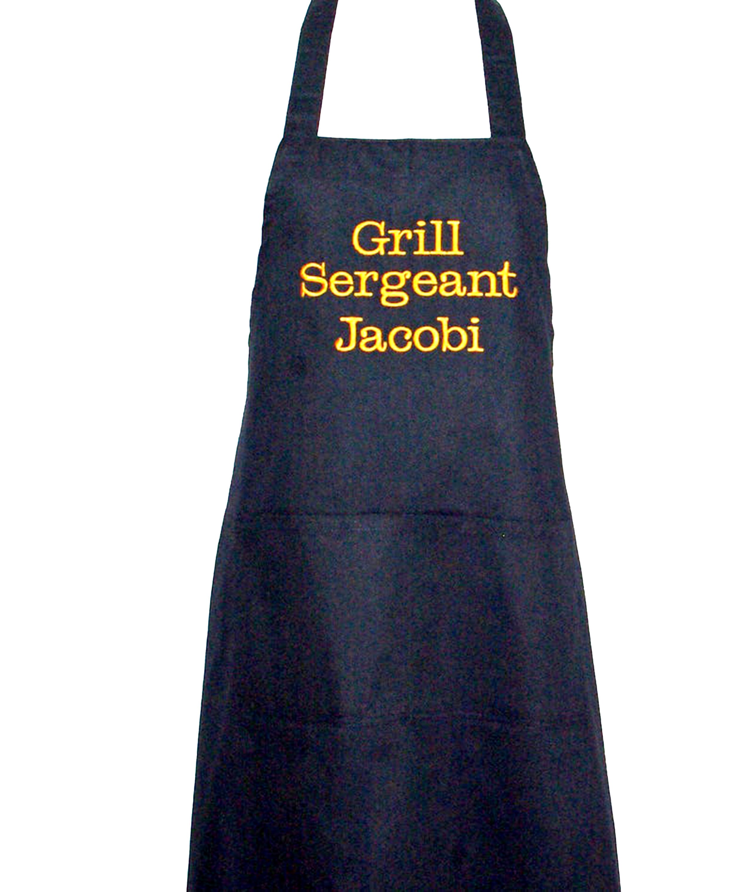 Grill Sergeant Apron Army Navy Marine Air Force Drill - Etsy Australia