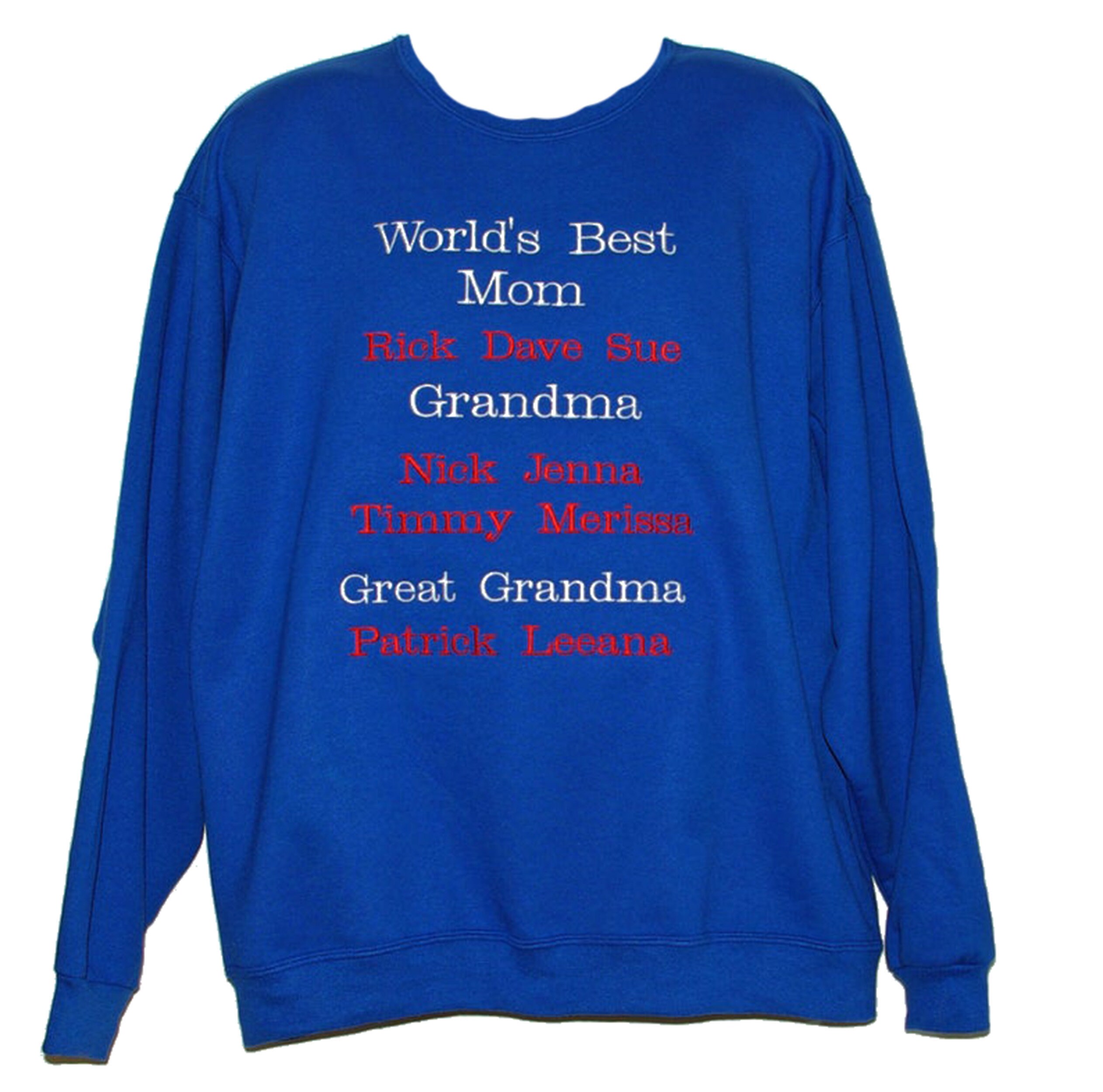 Mom Grandma Great Grandma Sweatshirt Custom Grandparent  Etsy