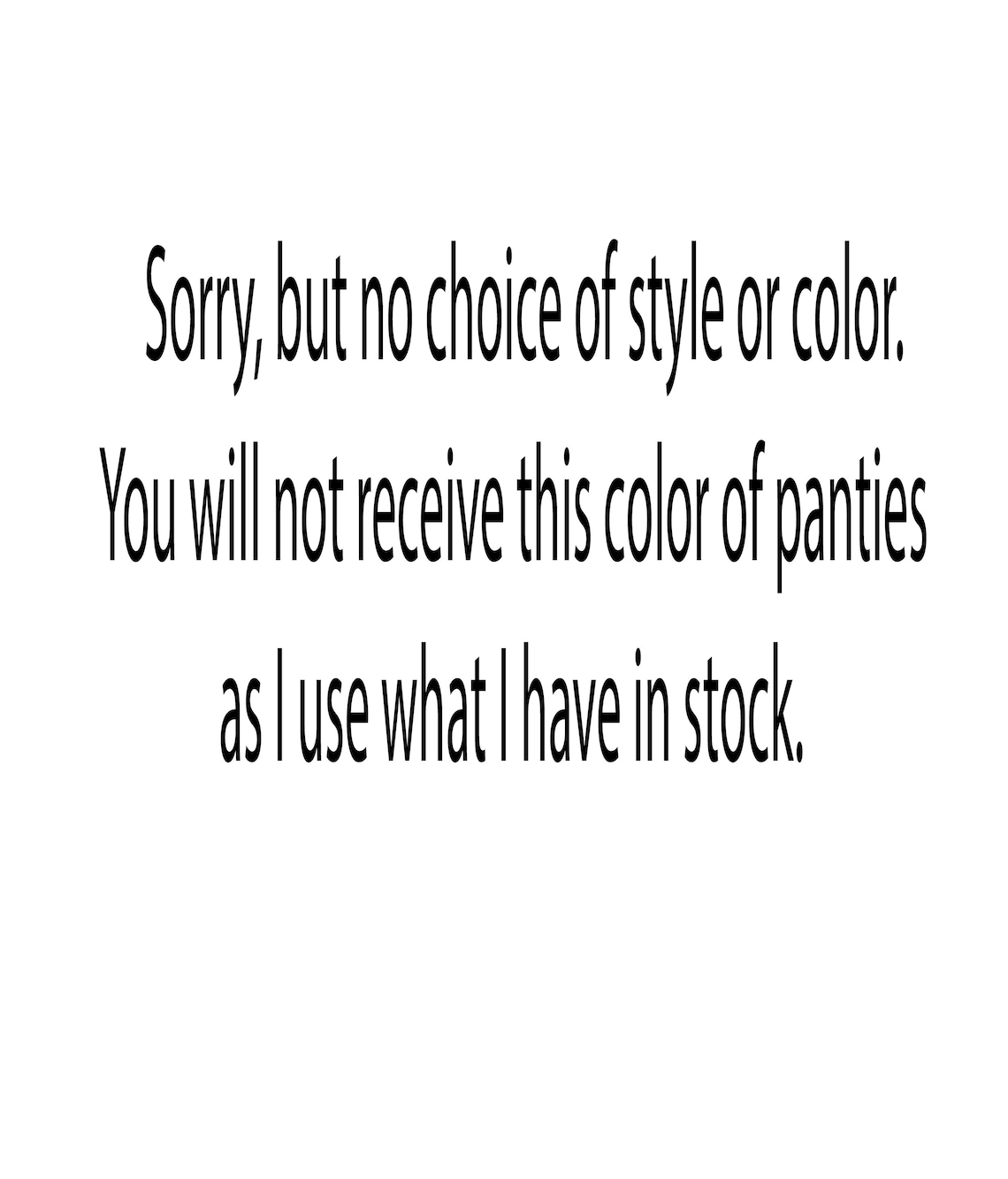 Big Girl Panties Granny Panties Custom Personalized Etsy