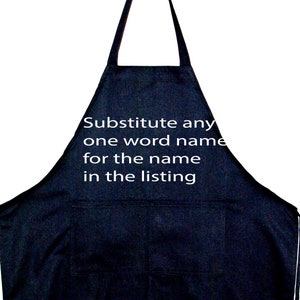 Steak Man Apron, Man, Myth, Legend, Custom Personalized Birthday Gift, For Boss, Dad, Husband, Papa, Lover, Partner, Ships TODAY, AGFT 233 image 4