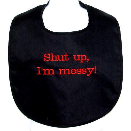 Spaghetti Bib Custom Funny Adult Bib Gag Gift Exchange Etsy