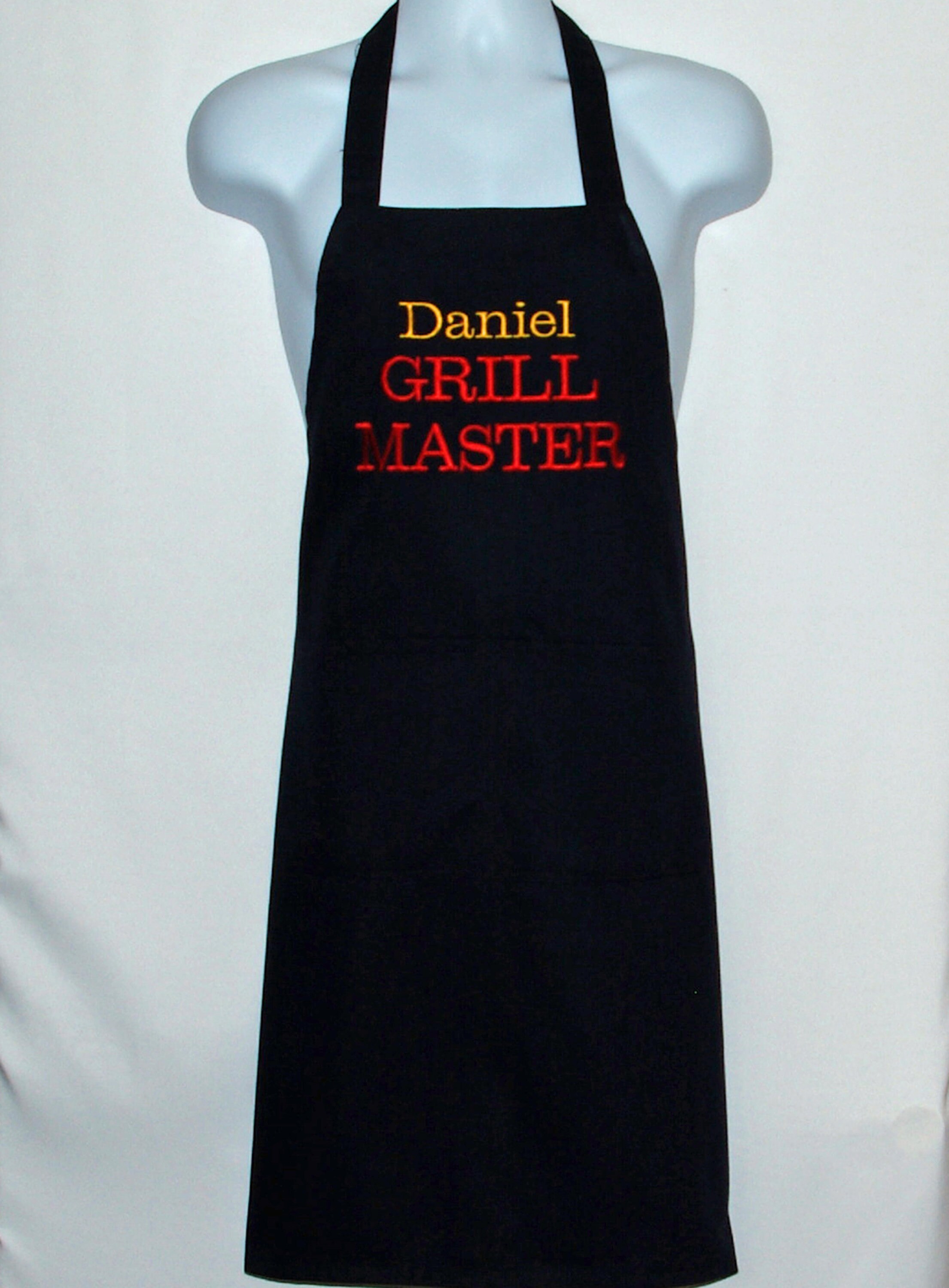 Grill Master Apron Custom Personalized Gift With Name For Etsy