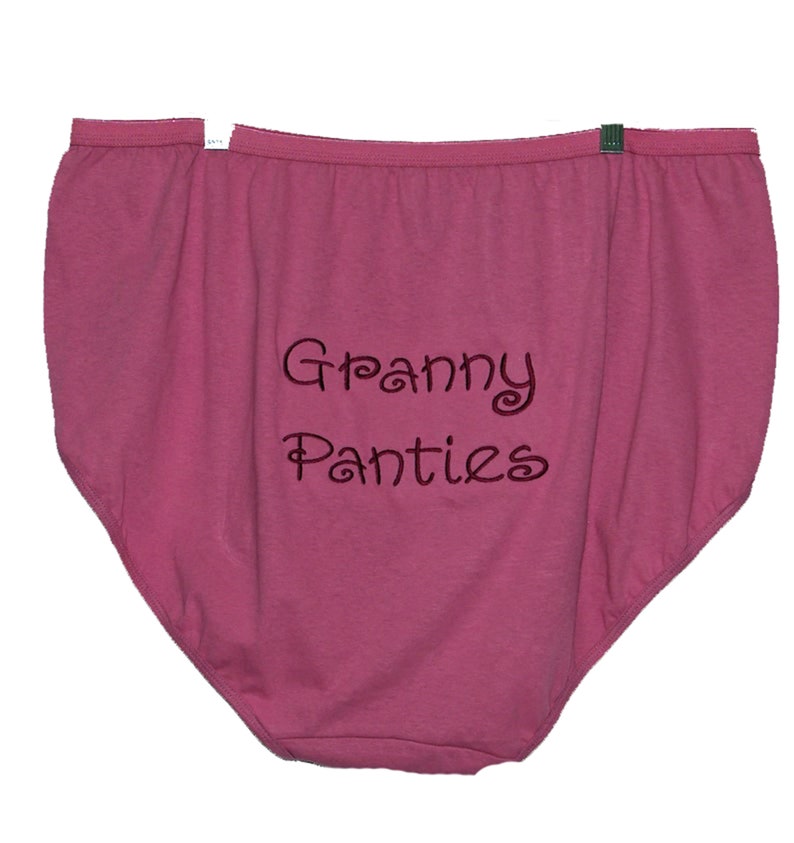 Granny Panties, Funny Extra Large, Retirement Gag Gift, For New Grandma, Bride, Bridal Shower Present, Birthday, Christmas, AGFT 1034 