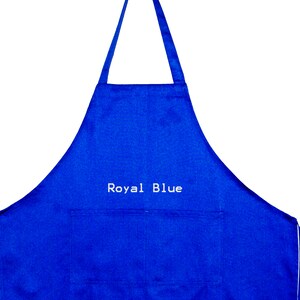 Steak Man Apron, Man, Myth, Legend, Custom Personalized Birthday Gift, For Boss, Dad, Husband, Papa, Lover, Partner, Ships TODAY, AGFT 233 Blue 28-32" Long