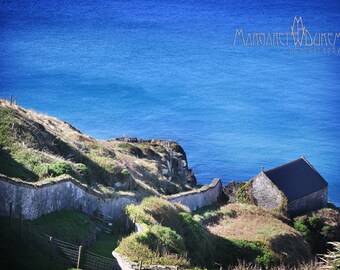 St Patricks Day, March, Irish Sea House, Ireland, Cliffs, Dursey Island, Allihies, Cottage, Stone Wall, Margaret Dukeman