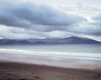 St Patricks Day, March, Winter,Inch Beach, Ireland, Storm Clouds, Mountains, Ring of Kerry, Margaret Dukeman, Fine Art Photography