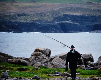 St Patricks Day, March, Irish Fisherman, Dingle, Ireland, Cliffs of Moher, Green, Irish Sea, Water, Margaret Dukeman, Fine Art Photography