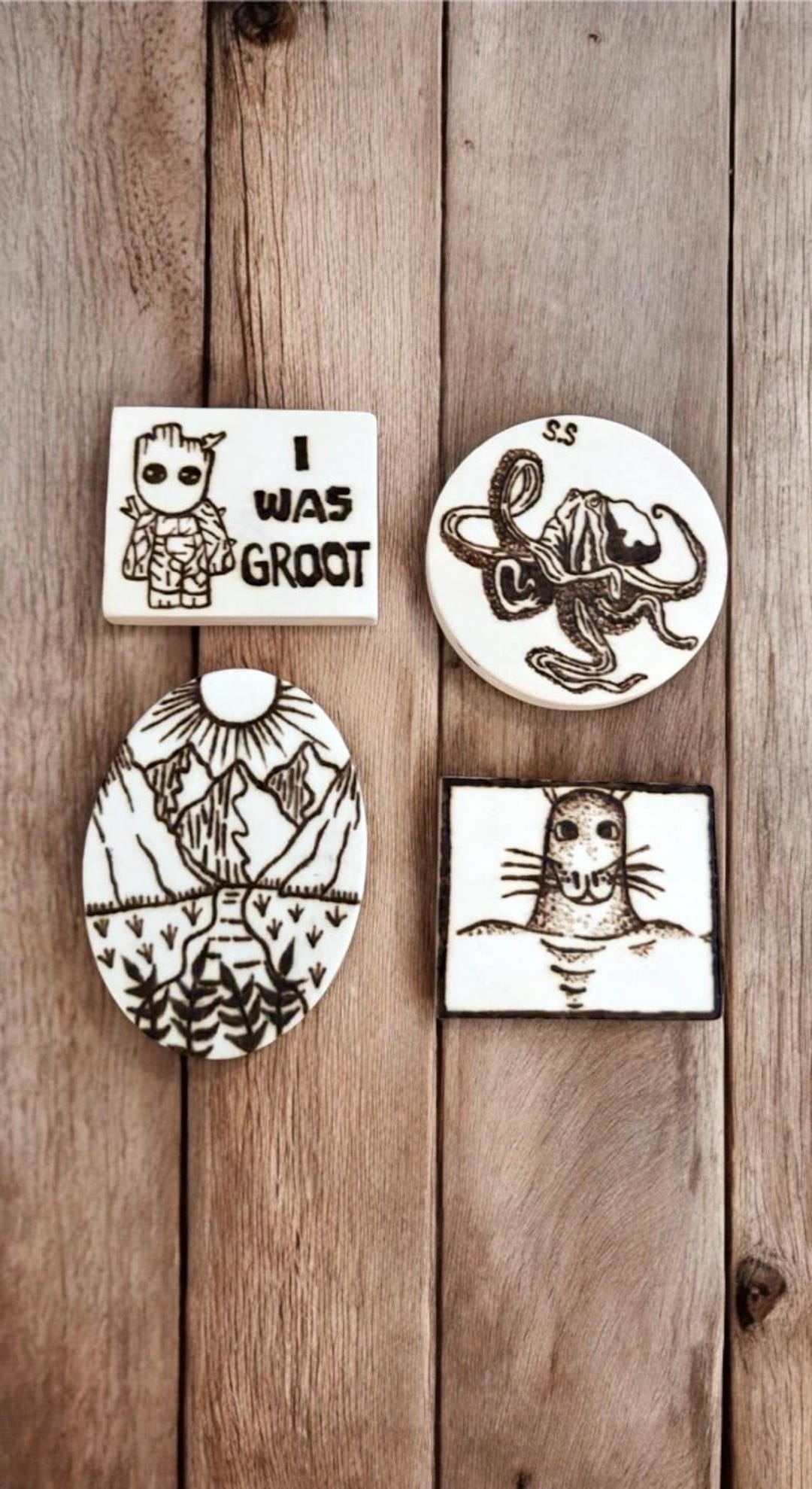 Mini Woodburning Collection - Etsy
